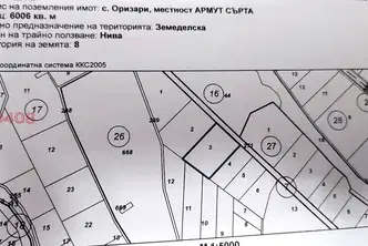 Земеделски имот в Сливен, с. Оризари