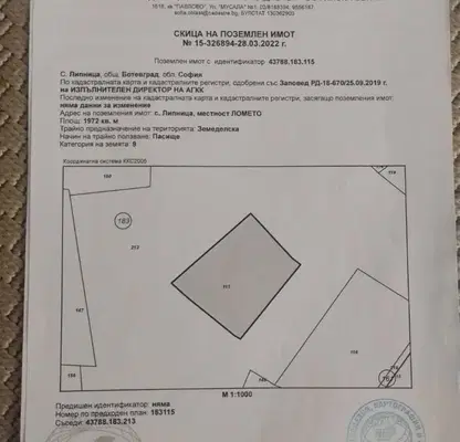 Photo 3 — Arable Land in Sofia, Botev