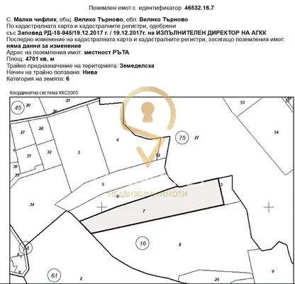 Снимка 5 — Земеделски имот във Велико Търново, с. Малки чифлик