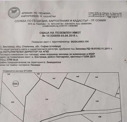 Photo 3 — Plot in Bistrica