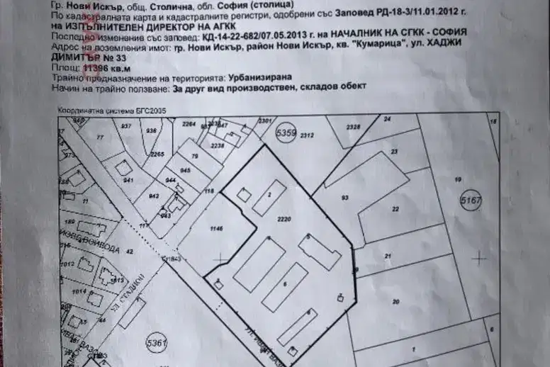 Plot in Novi Iskyr