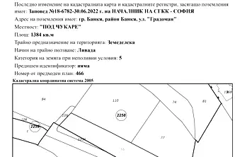 Парцел в Банкя