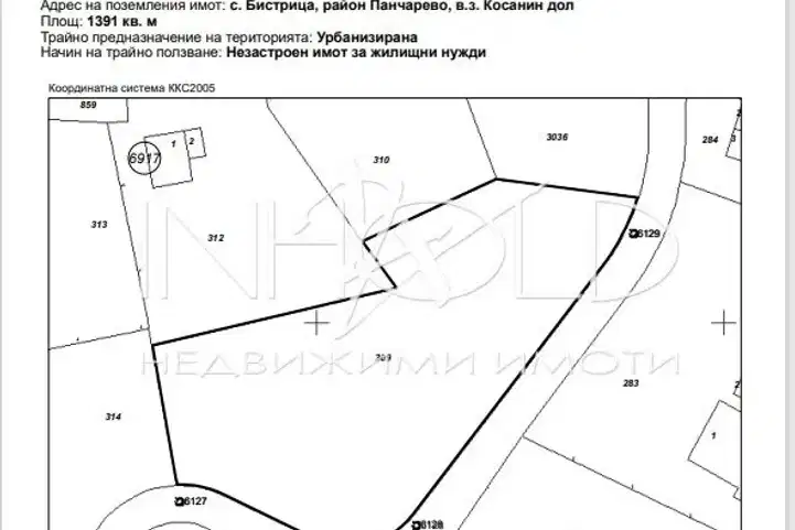 Парцел в с. Бистрица