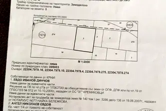Парцел в с. Долни Богров