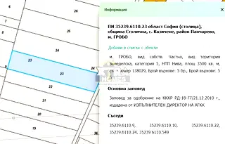 Парцел в с. Казичене