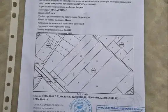 Plot in Dolni Bogrov