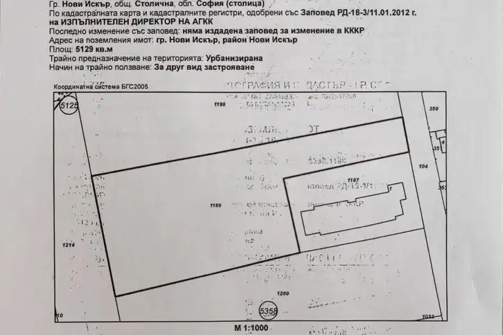 Парцел в Нови Искър