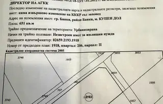 Парцел в Банкя
