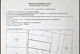 Парцел в с. Желява