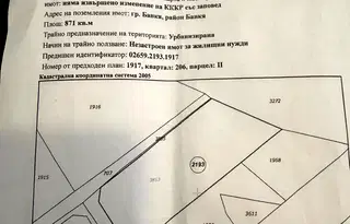 Парцел в Банкя