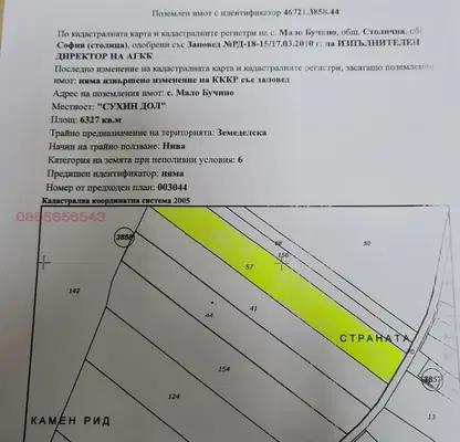 Photo 5 — Plot in Malo Buchino
