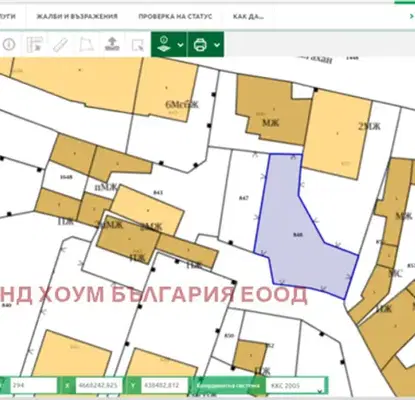 Снимка 2 — Парцел в Пловдив, Център