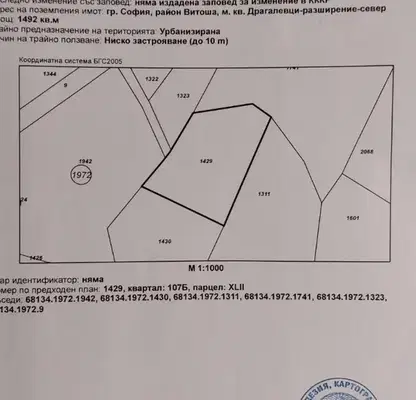 Photo 2 — Plot in Sofiya, Dragalevci