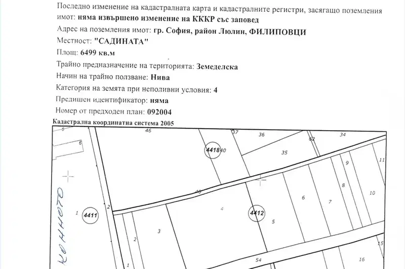 Парцел в София, Филиповци