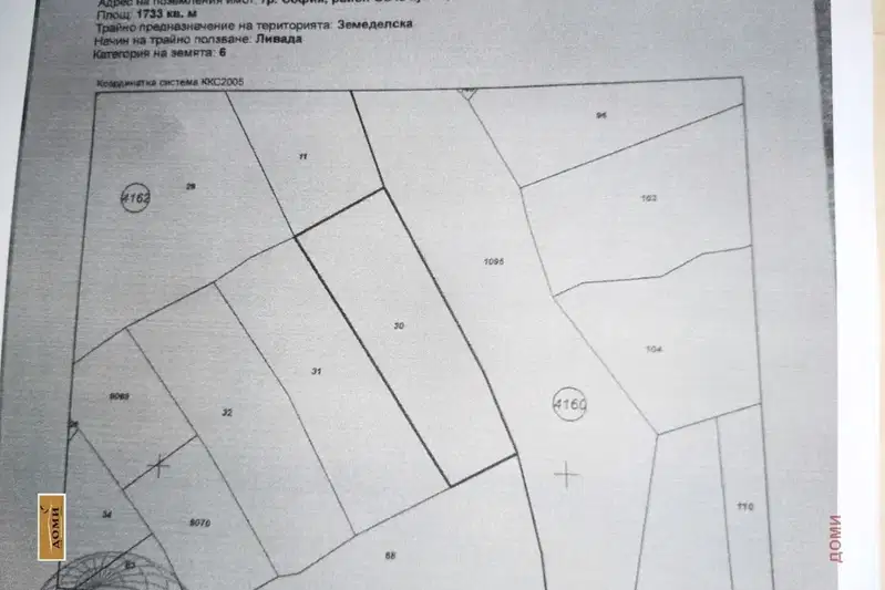 Plot in Sofiya, Gorna Banya