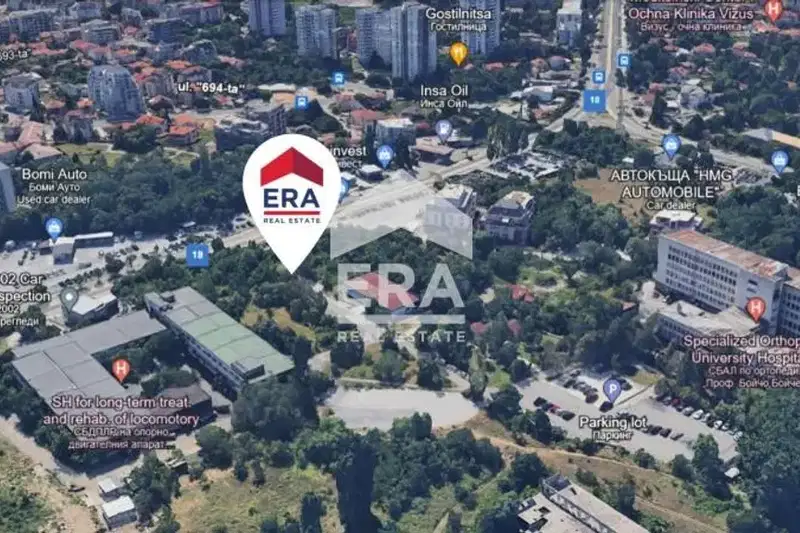 Парцел в София, Горна баня