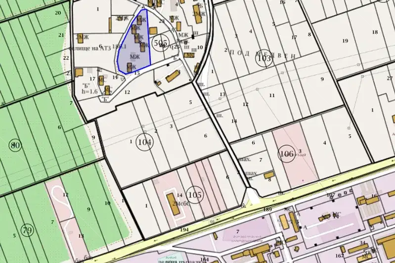 Plot in Stara Zagora, Industrialna Zona - Iztok