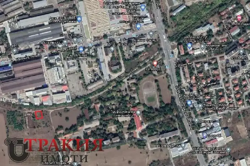 Парцел в Стара Загора, Индустриална зона - запад