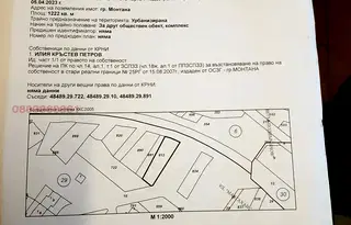 Парцел в Монтана, Изгрев