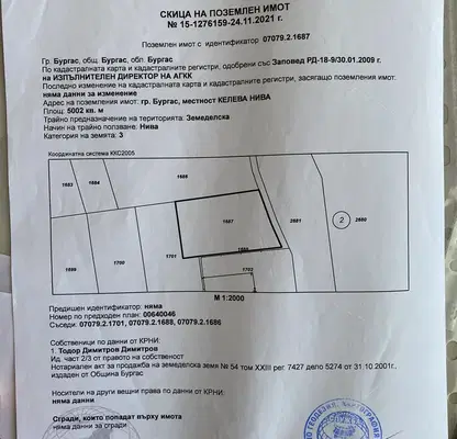 Снимка 5 — Парцел в Бургас, Изгрев