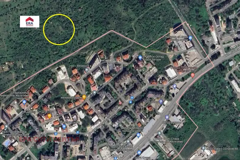 Парцел в Стара Загора, Железник - център