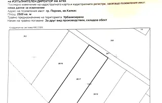 Парцел в Перник, Калкас