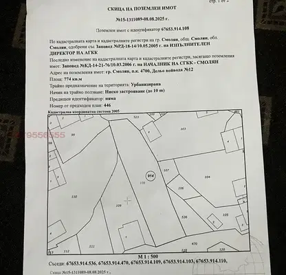 Снимка 2 — Парцел в Смолян, Каптажа