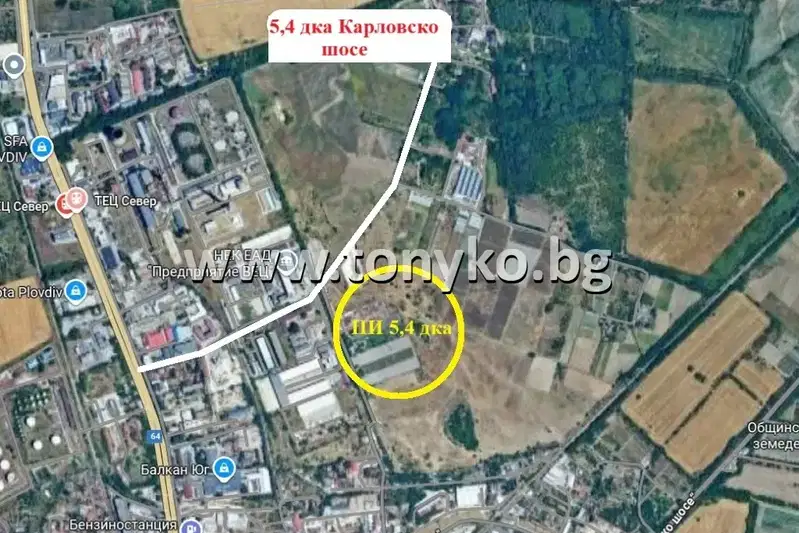 Plot in Plovdiv, Карловско шосе
