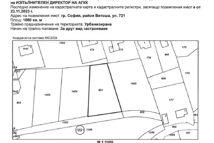 Парцел в София, Княжево