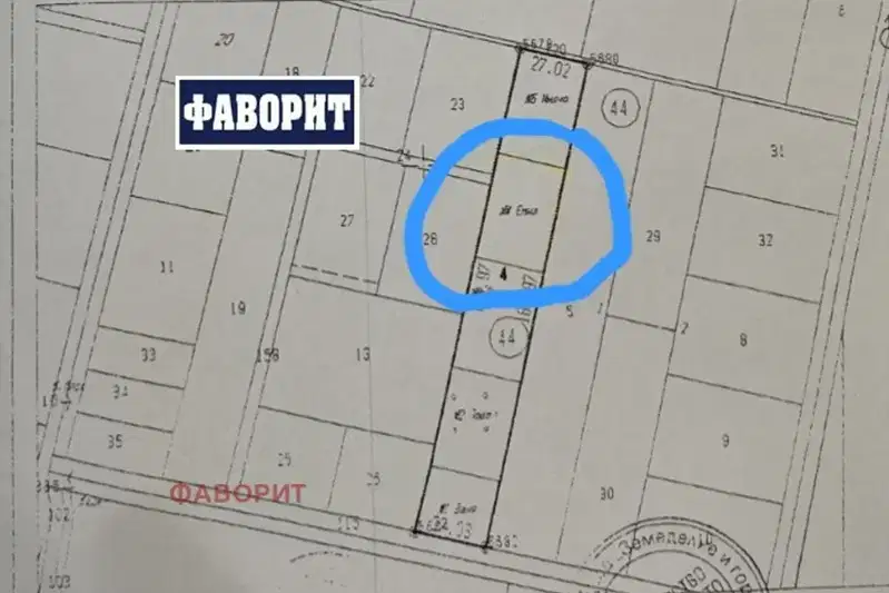 Парцел в Пловдив, Коматево