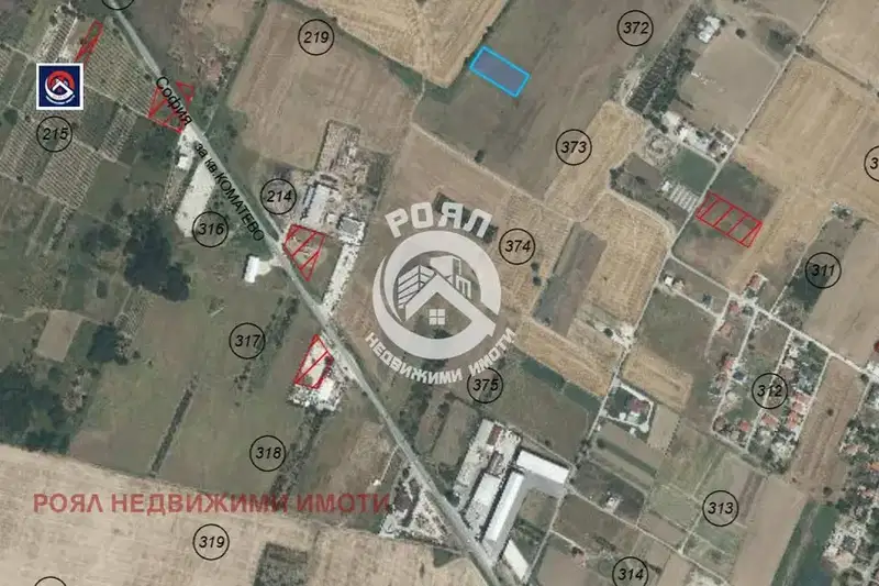 Парцел в Пловдив, Коматево