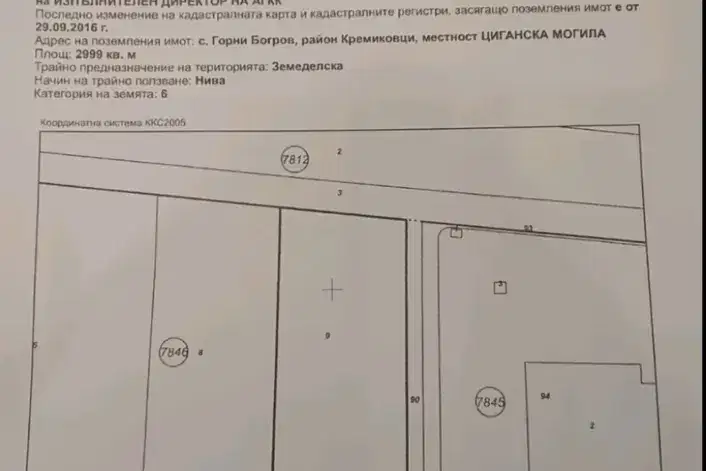 Парцел в София, Кремиковци