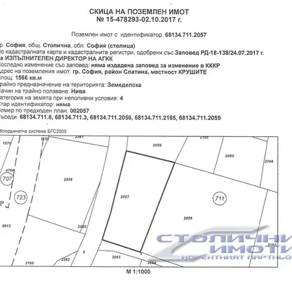 Снимка 4 — Парцел в София, Летище София