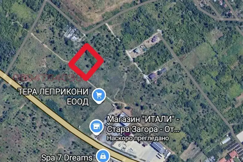 Парцел в Стара Загора, м-т Беш Бунар
