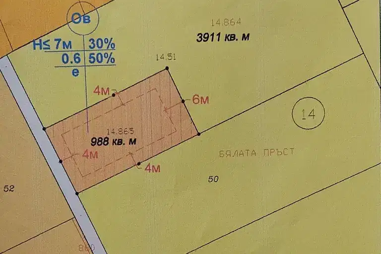 Парцел в Стара Загора, м-т Беш Бунар