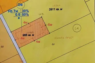 Парцел в Стара Загора, м-т Беш Бунар