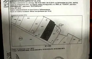 Парцел във Варна, м-т Боровец - юг