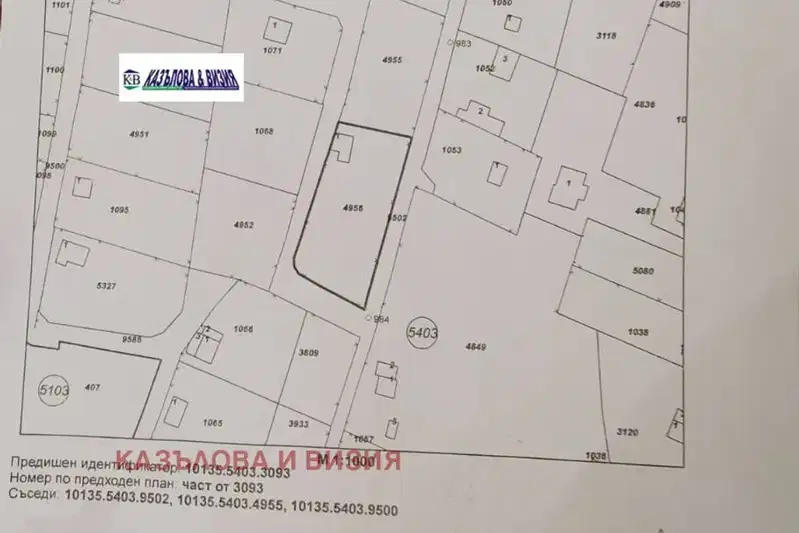 Plot in Varna, Borovec - Yug