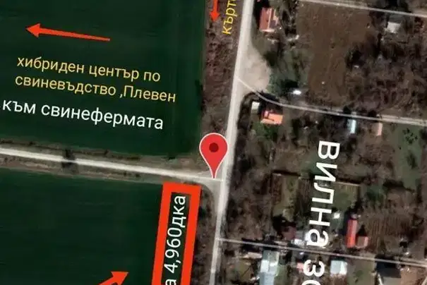 Парцел в Плевен, м-т Орлето