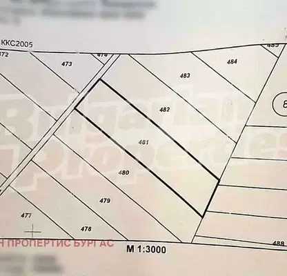 Снимка 5 — Парцел в Бургас, Меден рудник - зона Д