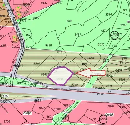 Photo 2 — Plot in Sofiya, Mladost 4