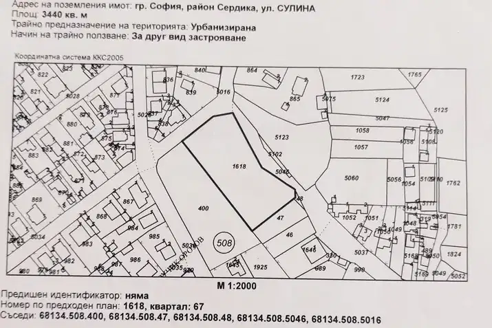 Парцел в София, Орландовци