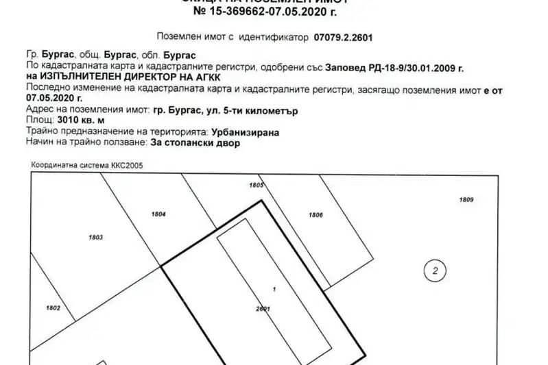 Парцел в Бургас, Пети километър