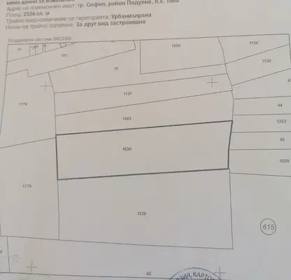 Photo 3 — Plot in Sofiya, Poduyane