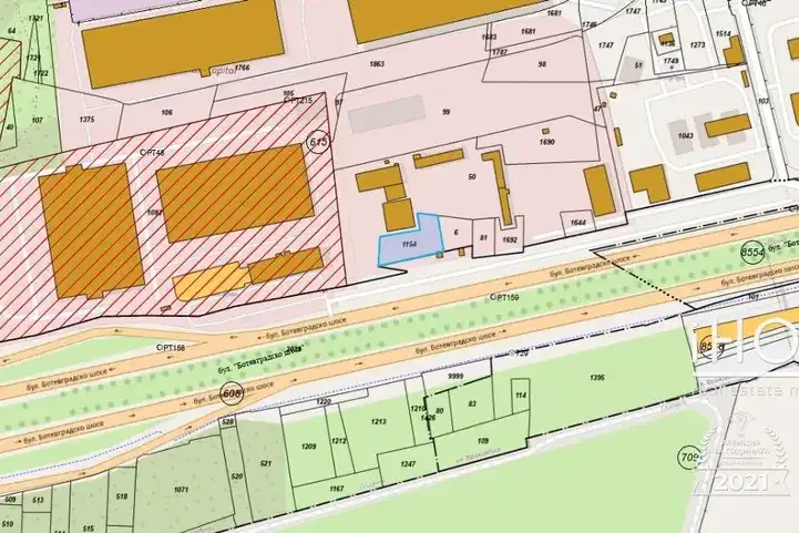 Plot in Sofiya, Poduyane
