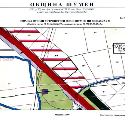 Снимка 4 — Парцел в Шумен, Промишлена зона