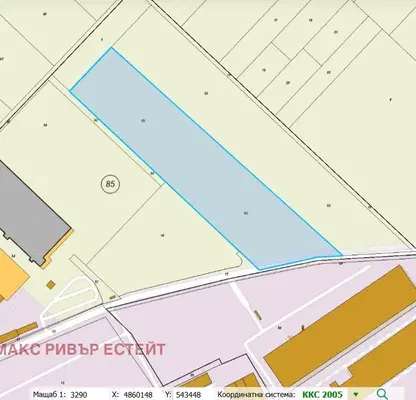 Снимка 4 — Парцел в Русе, Промишлена зона - Изток