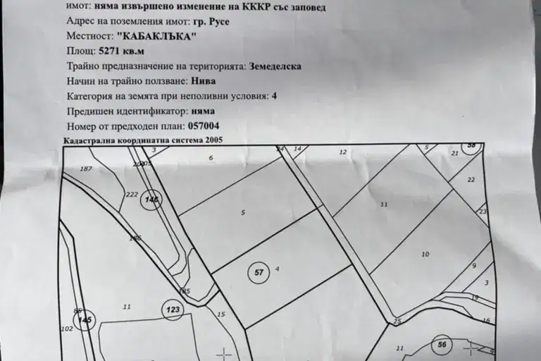 Plot in Ruse, Promishlena Zona - Iztok