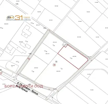 Снимка 5 — Парцел във Враца, Промишлена зона - Изток