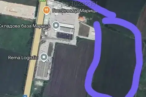 Plot in Haskovo, Promishlena Zona - Sever